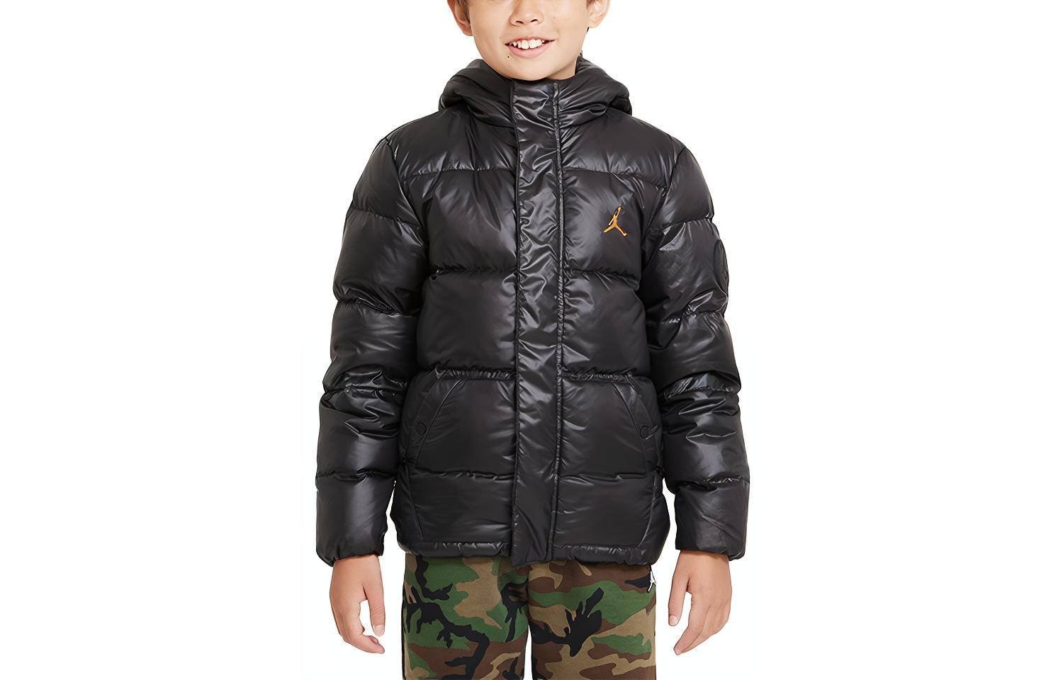 Jordan Down Jacket Coat Kids Black DO3672-010 L