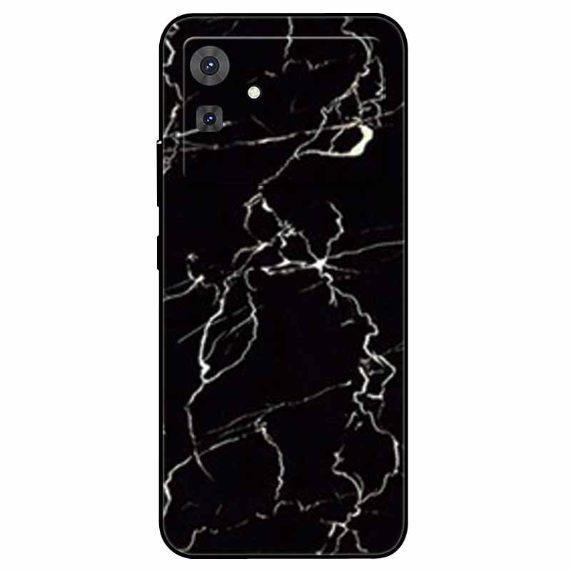For Cubot Note 21 Case Flower Marble Silicon TPU Soft Phone Bag Cover for CUBOT Note 21 2023 COOL Printing Fundas for Note21