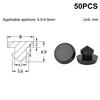 50Pcs Silicone Stopper Rubber Stopper For Caravan Camper Heatproof Spacers, Non-Slip Lid Lifters To Prevent Scratches & Spills