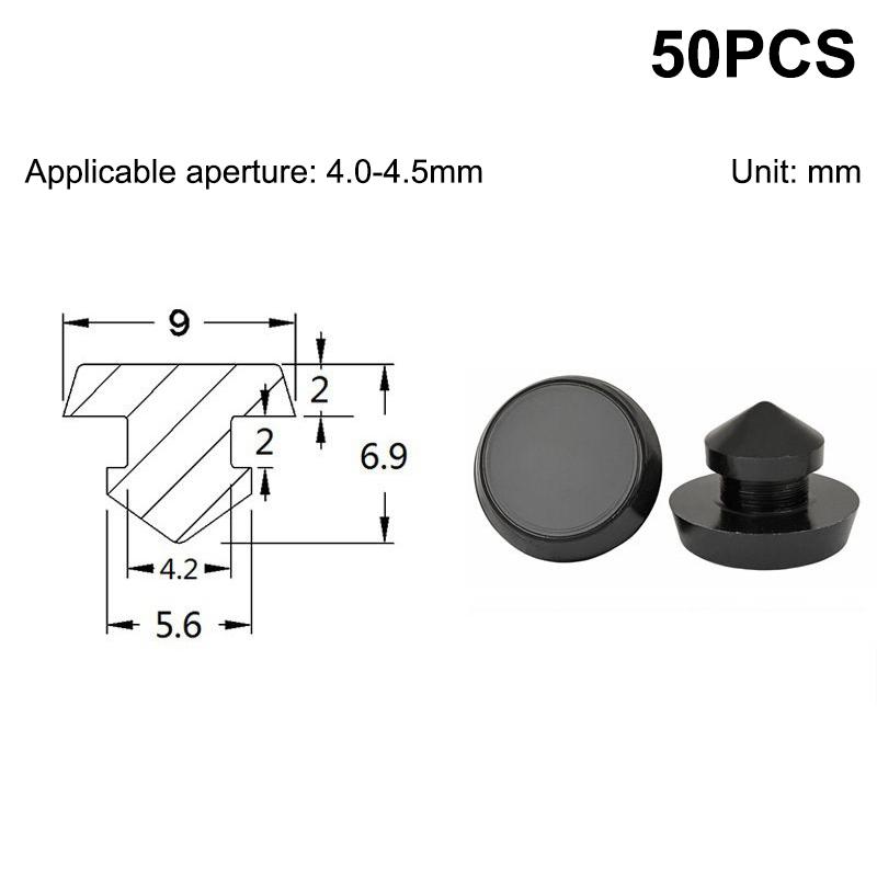 50Pcs Silicone Stopper Rubber Stopper For Caravan Camper Heatproof Spacers, Non-Slip Lid Lifters To Prevent Scratches & Spills