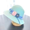Kids Straw Hat Spring And Summer Foldable Sunshade Caps Beach Cap Sweet Fisherman
