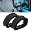 1 Pair Bicycle Pedal Belt Fixed Gear Adjustable Outdoor Cycling Foot Cover for Bike Black