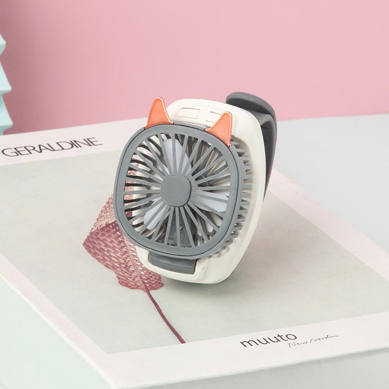 Children's Cartoon USB Portable Folding Wristband Fan – Perfect for Children’s Day Gift