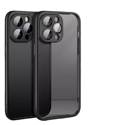 Suitable for IPhone15, Phone Case 14, Pro Max, Spliced Color, Pure Frame, No Back Panel, Apple 13 Heat Dissipation Protective Case