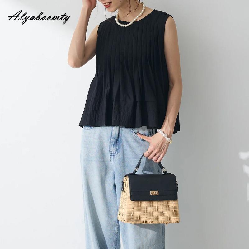 Korean Style Spring Summer Women Basic Jeans High Waist Light/Dark Blue Casual Loose Denim Pants Vintage Chic Ladies' Straight Jeans