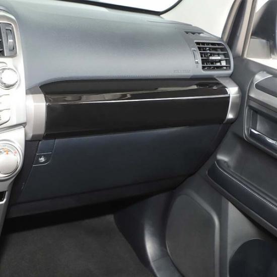 Glossy Black Center Console Co-Pilot Dashboard Panel Trim Cover For 4Runner 10+