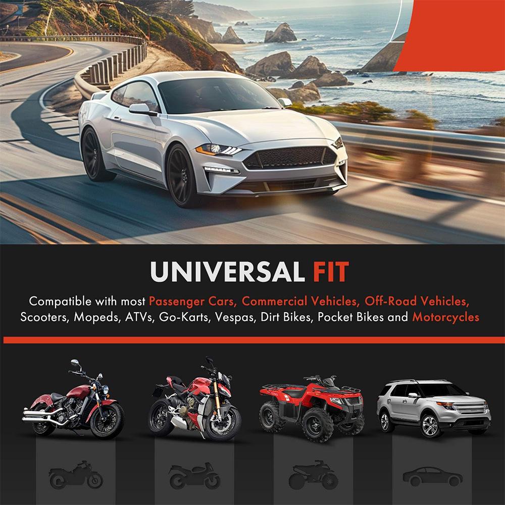 12V High-Power Universal Disc Horn for Cars & Motorcycles