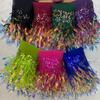 Adjustable Hip-hop Scarf Tassels Sequin Waistband Jeans Pants Decor Y2K Belt  Dance Performance