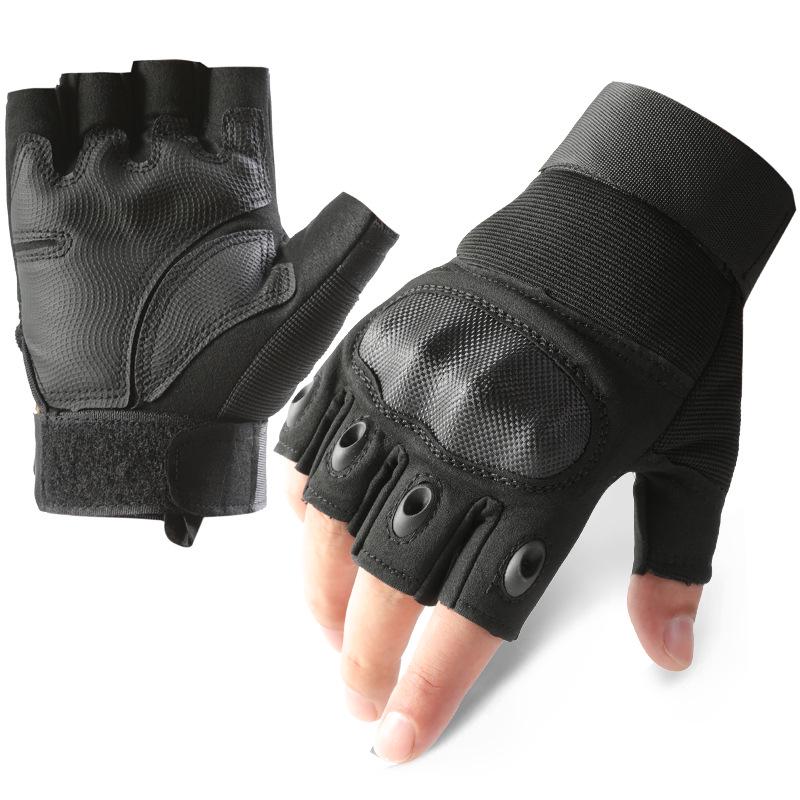 Men's Z902 Outdoor Half-Finger Tactical Gloves for Cycling, Sports, and Military Training