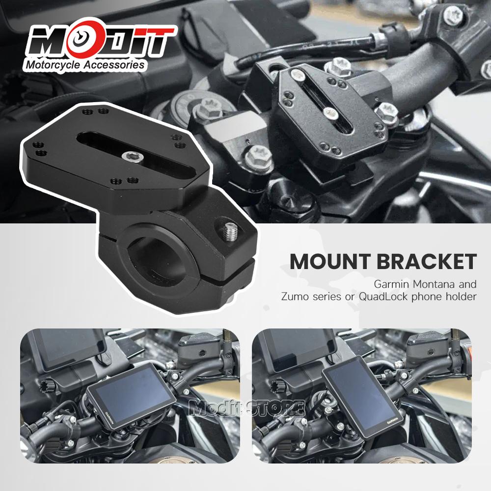 28MM Handlebar GPS Mount Bracket For 790 890 ADVENTURE 2024 690 ENDURO SMC R 22MM Motorcycle Navigation Driving Recorder