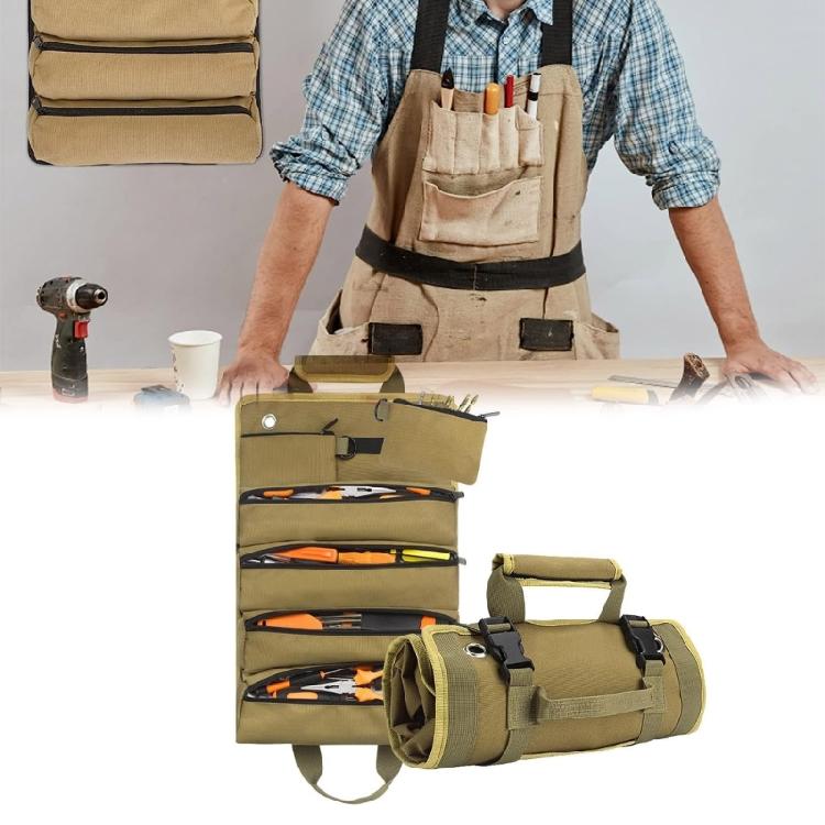 Tool Pouch Waterproof Electrician Toolkit Drill Case Wrench Screwdriver Tool Bag