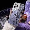 Anime the Summer Hikaru Died Phone Case For iPhone 16 15 14 13 12 11 Pro Max White Ultra-thin Laser Metallic Aurora Funda