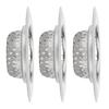 3Pcs Stainless Steel Kitchen Sink Filter Bathroom Sewer Filter Portable StrainersSmall