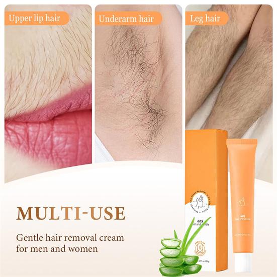 Hair Removal Cream Facial Hair Remove Soothes Skin Cream Easy One-Step Use Nourishing Hair Removers for Women And Men