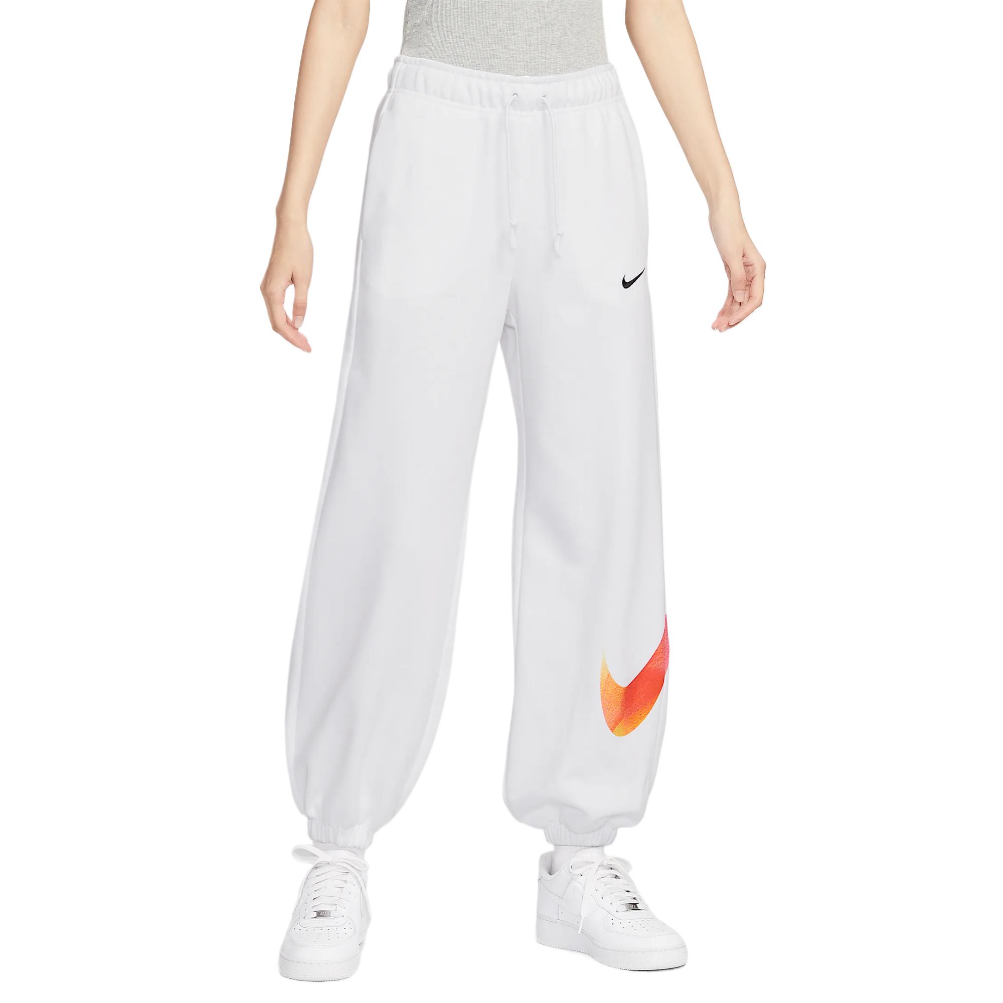 

Nike Sportswear Fashion Comfortable Casual Soft Knit Sports Pants Women bottoms White IF0394-100 L