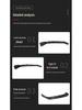 Chevrolet Corvette C8 Front Lip Splitter 2020-2024, Three-Section Design