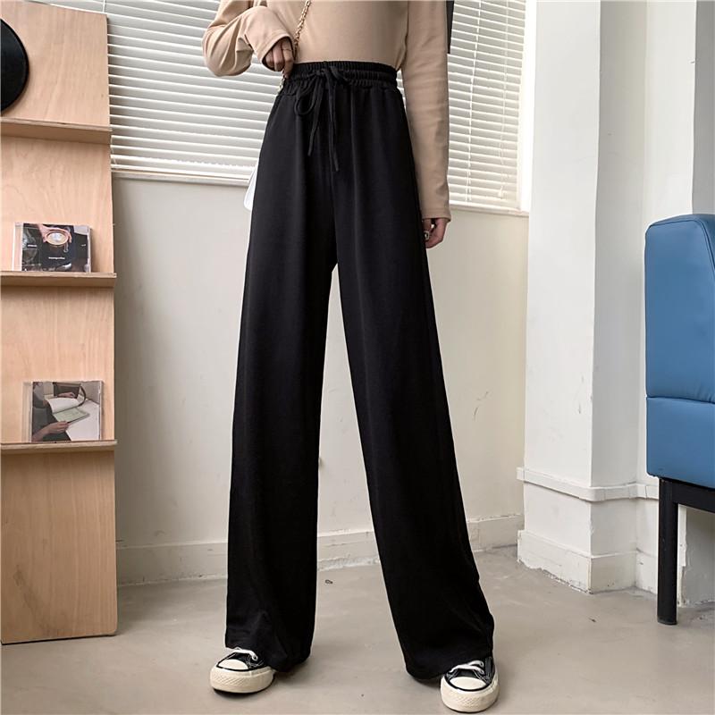 Pantaloni a gamba larga da donna 2021 pantaloni Casual femminili