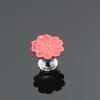 KAK Orchid Ceramic Handles Drawer Knobs Kitchen Cupboard Door Handles for Kids Room Cabinet Handles with screws Furniture Handle