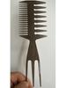 Men's 3-in-1 Black Wide Tooth Styling Comb