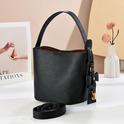 Fashion Bucket Bag Summer New Temperament Shoulder Messenger Bag Commuting Shopping Versatile Handbag Bags