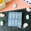 Stampi per Unghie Artistiche 3D in Alta Trasparenza - Design Orsetto, Fiocco, Bouquet