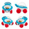 Pom Pom Popper Vehicle Baby Toddler Rolling Educational Activity Ages JKD57 Fisher-Price - & Toy, Toy, Toy, 6+, Colorful,
