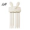 Hair Volume Tool 1/2Pcs Heated Clip Cordless Root Lifter Comb with 2 Fluffy Styler Heat Settings USB Rechargeable Volumizing Clip for Fine