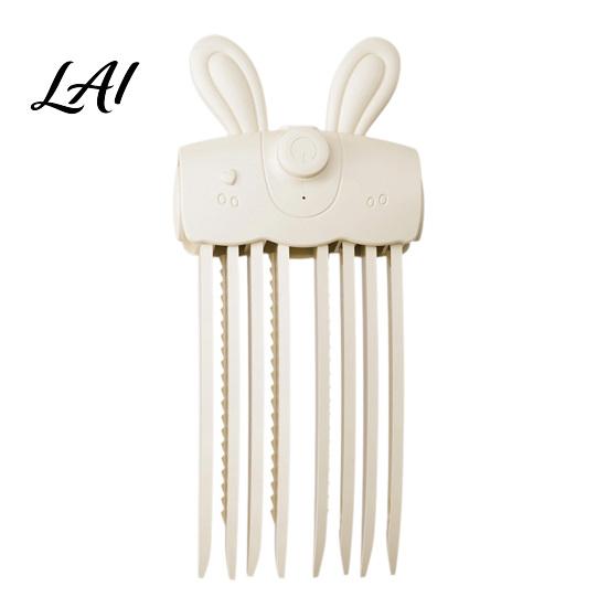 Hair Volume Tool 1/2Pcs Heated Clip Cordless Root Lifter Comb with 2 Fluffy Styler Heat Settings USB Rechargeable Volumizing Clip for Fine