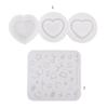 Love for Creative Quicksand Mold for Making Delicate Keychain Pendants Crafts Ornaments for Decoration Non-toxic Safe