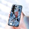 S-Spiders Cool Man Phone Case For Samsung S26 S25 S24 FE S23 S22 S21 Plus S20 Ultra Note20Ultra Black Glass Cover