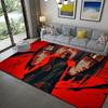 Naruto Ninja Technique Print Area Rug Non-Slip Soft Mat for Gaming Room Decor