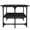  Coffee Table, Black, 100x50x40 Cm, Wood-based Material