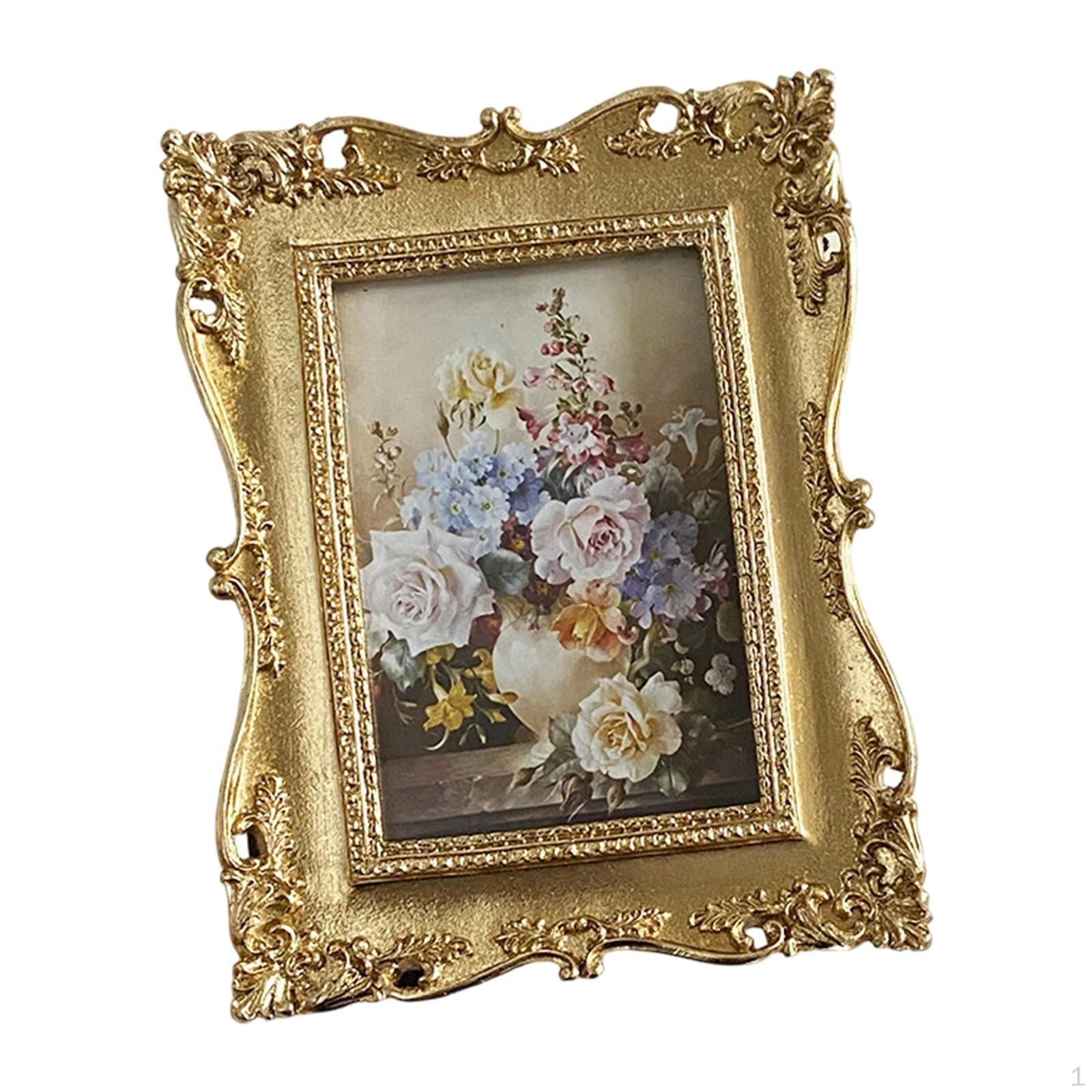 

Фоторамка Подставка для демонстрации фотографий Декоративная Элегантная Искусство Подарок Универсальная Настольная Домашняя