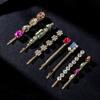 Upscale Luxurious Crystal Zircon Hair Clip Temperament Elegant Wild Hair Pins Leisure Prom Street Beat Personality Retro Hair