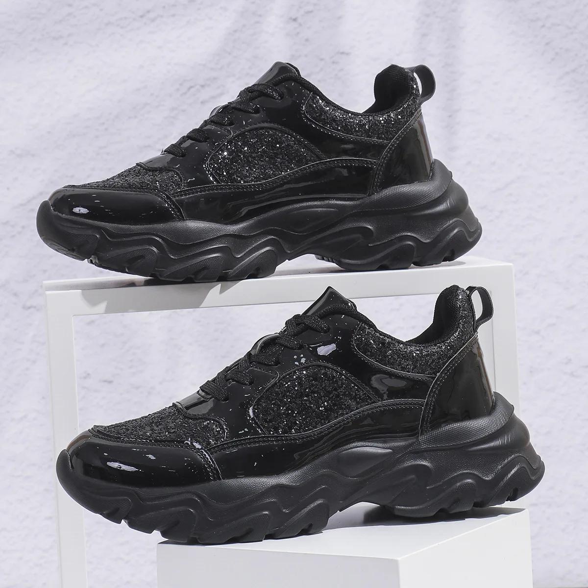 

Женские повседневные кроссовки, удобная нескользящая спортивная обувь, женская мода, дышащие кроссовки на платформе с мягкой подошвой, размер плюс 42 42