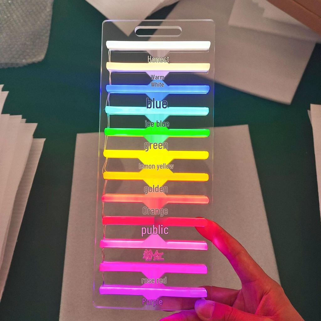 LED Neon Light USB 5V Transparent Acrylic 'Open' Sign for Shops and Businesses
