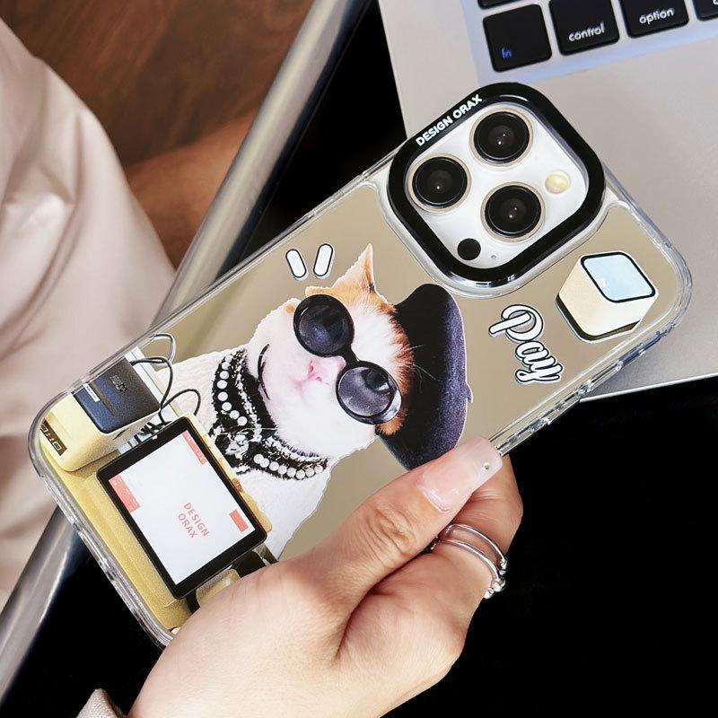 Zhitai iPhone 15 Pro Max 3-in-1 Mirror Case for iPhone 14 Pro 13/12/11