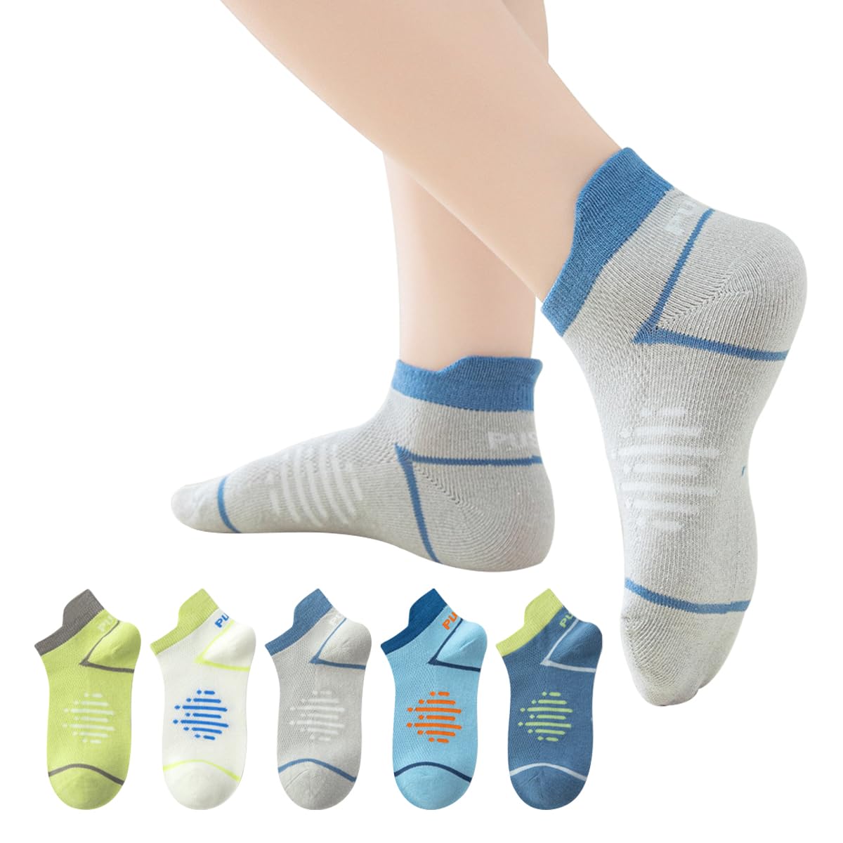 

Детский набор носков для школьников из хлопка [QINTIAN], носки, детские носки, 5 шт., для мальчиков, для девочек, носки, милые, для школы, для детского сада, впитывающие, (Л, ФА03)