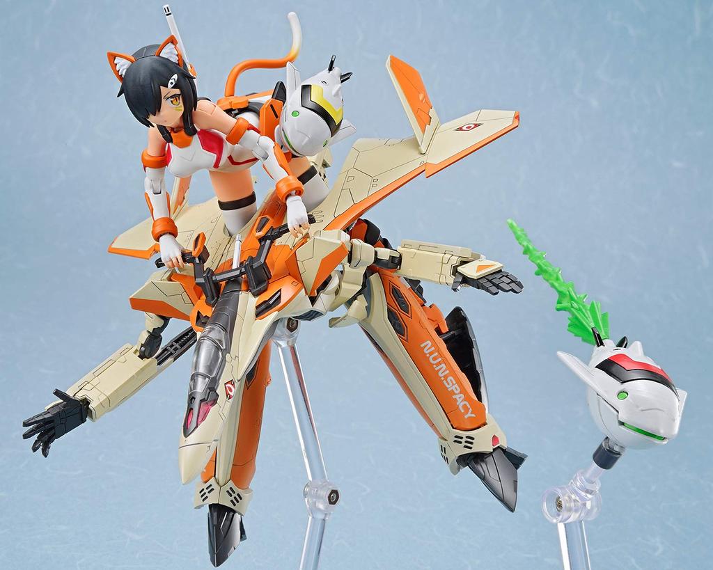 Aoshima Bunka Kyozaisha VFG Macross Delta Skuld SP Height 155mm Plastic Model VF-31D Approx. Color-coded MC-08