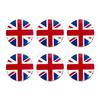 Union Brosche Anstecknadel 5,8cm Flagge des Vereinigten Königreichs Reversnadel UK-Flagge Union Britisch Patriotisch Britische Abzeichen