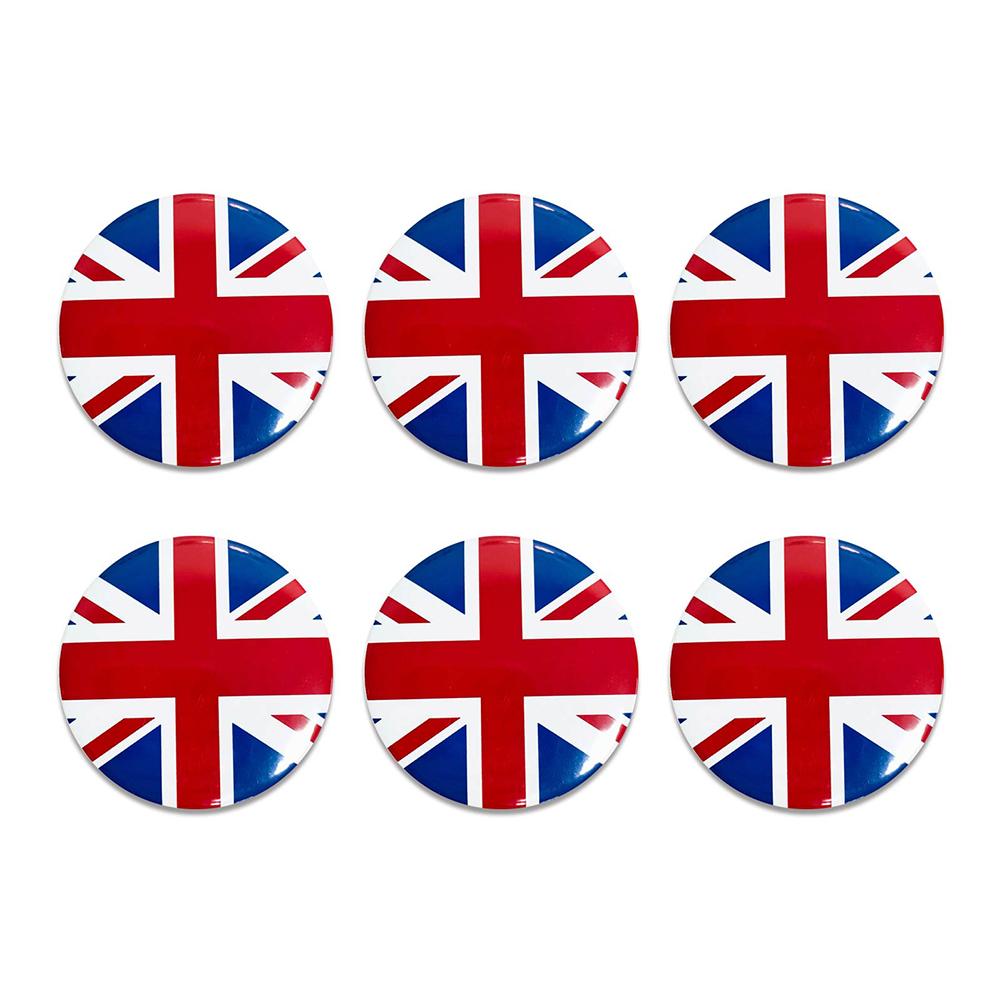 Union Brosche Anstecknadel 5,8cm Flagge des Vereinigten Königreichs Reversnadel UK-Flagge Union Britisch Patriotisch Britische Abzeichen