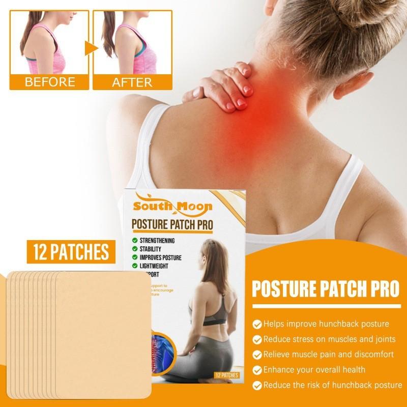 South Moon Body Care Patches For Joint Neck Back Shoulder Pain Relief And Posture Support