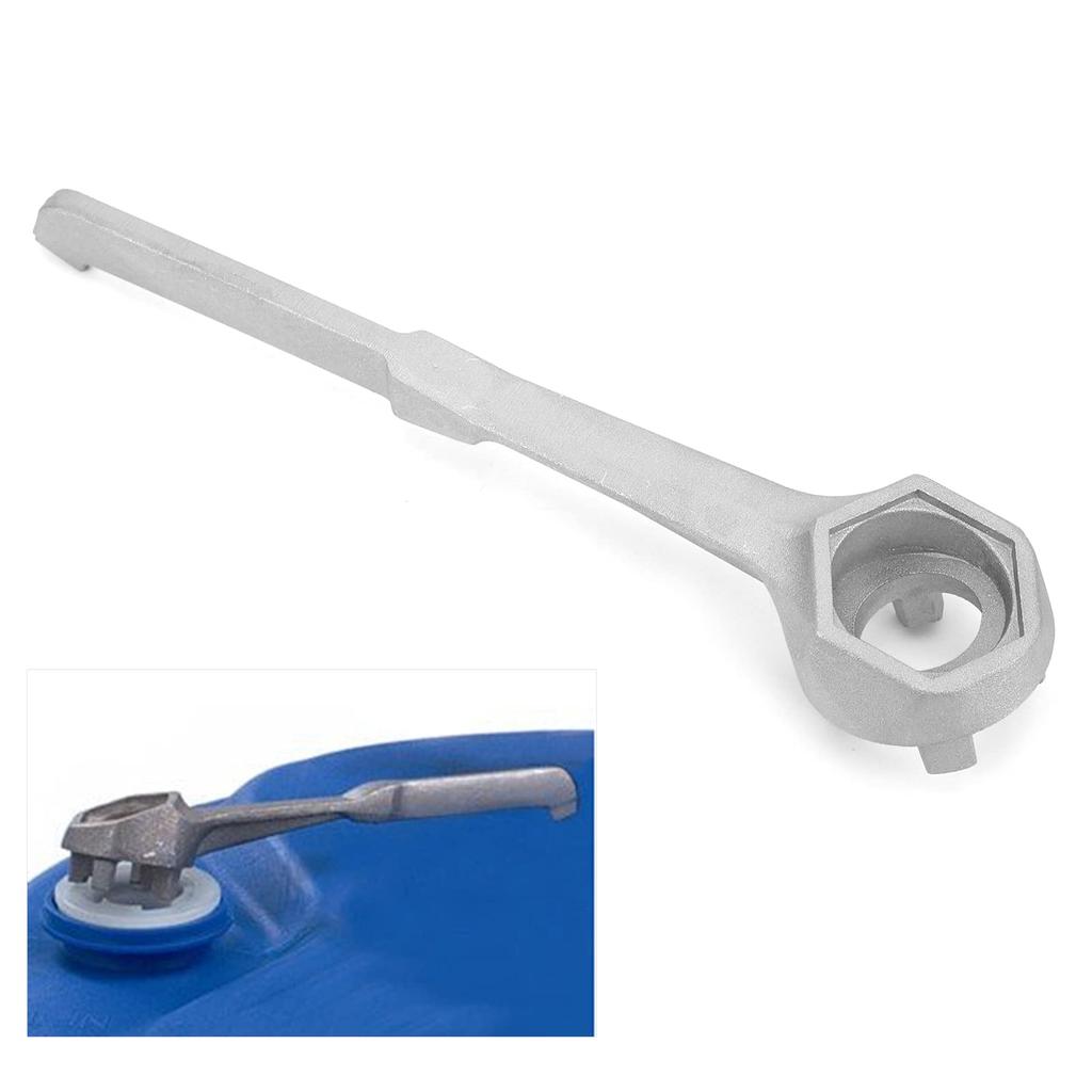 Aluminum Oil Drum Plug Wrench for Opening Standard Plug Lids In 0, 15, 20, 30, and 55 Gallons