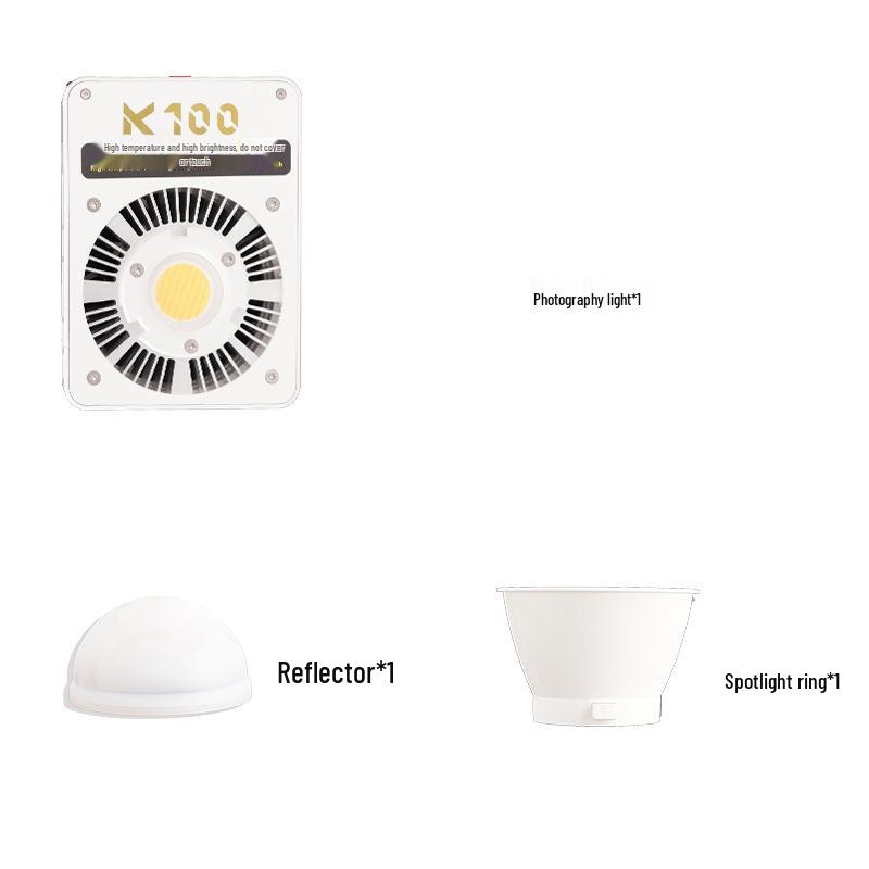 

Портативный заполняющий свет 100 Вт для прямой трансляции на открытом воздухе и фотографии