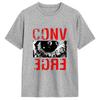 Converge Vintage TShirt Summer 100 Cotton TShirts For Unisexs Popular Pattern Tshirt Short Sleeve Funny Tops
