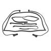 7pcs Full Weatherstrip Kit 9096GGW Water Resistance Rubber Car Seal Strip Set for C4 Coupe 1990‑1996