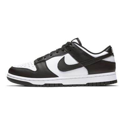 Dunk Low Retro Balti Juodi Panda Moteriški Riedlentės Batai Kedai DD1503-101