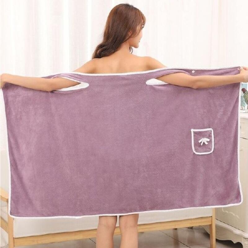 

Clean Empathy One-Piece Shower Towel and Shower Gown [WB9DF72] Mint
