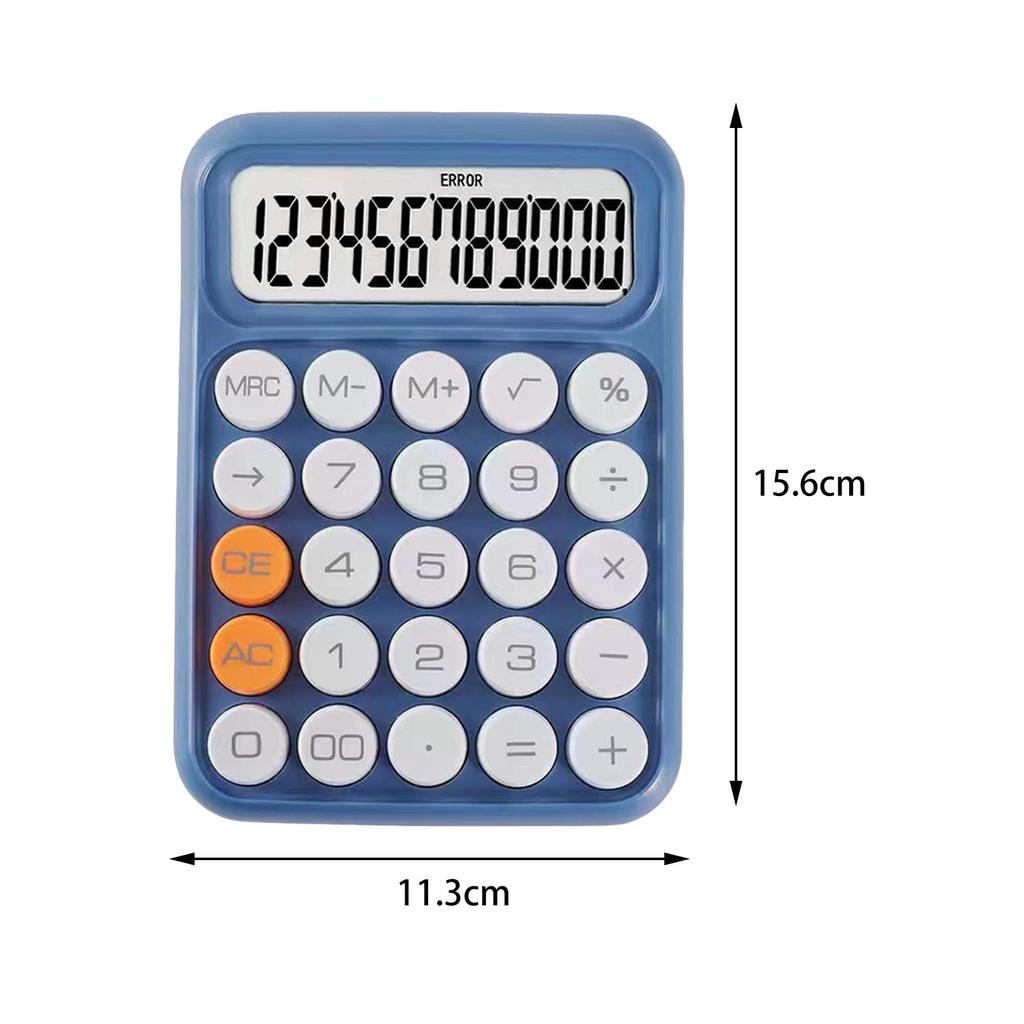 12 Digit Calculator ,Standard Function Desktop Calculators with Big Button ,Portable Office