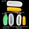 3D Bitter Gourd Silicone Mold for Cake, Mousse, and Ice Cream Decorations